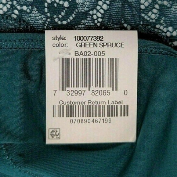 INC International Concepts Women Hipster Panty Spruce Green Size XXL NEW - Picture 4 of 7